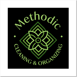 Methodic Cleaning & Organizing Posters and Art
